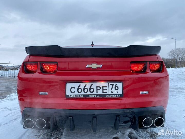 Спойлер багажника Шевроле Камаро 5 Welser