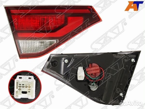 Фонарь в крышку багажника KIA RIO X-line 17