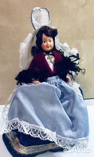 Кукла Франция, фарфоровые куколки, статуэтка