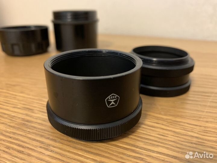 Переходные кольца к фотоаппарату Зенит