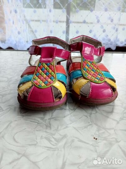Летняя обувь для девочки 27, 28 размер