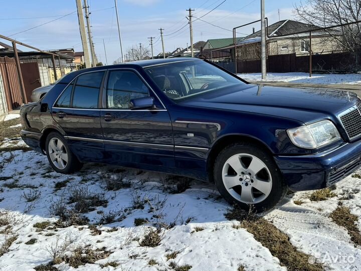 Mercedes-Benz S-класс 5.0 AT, 1996, 400 000 км