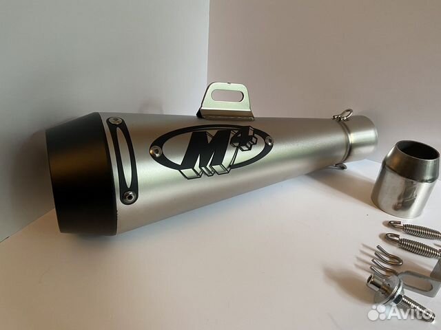 Глушитель на мотоцикл, питбайк и скутер M4 Micron купить в Москве с ...