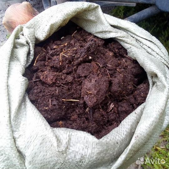 Навоз коровий в мешках