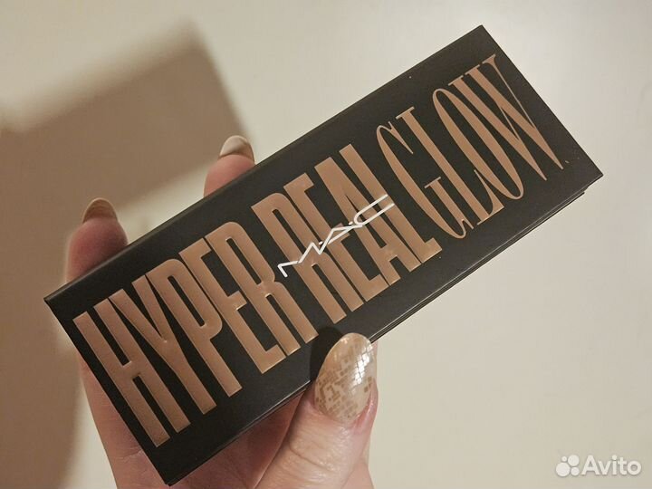 MAC палетка хайлайтер hyper real glow flash+ave
