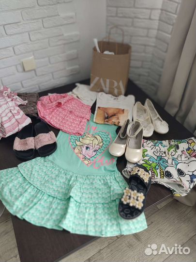 Вещи пакетом на девочку