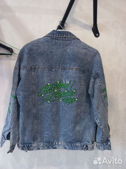 Джинсовая куртка женская 44 46