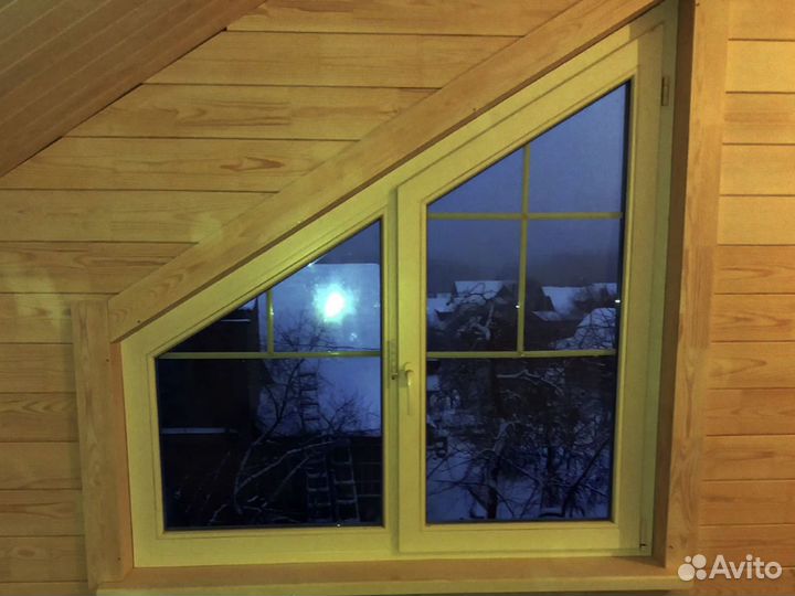 Окно угловое