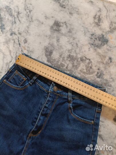 Джинсы женские теплые