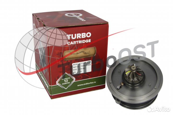 Картридж турбины EVB Turbo 762463-0002E