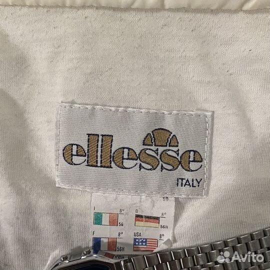 Винтажная нейлоновая олимпийка ellesse