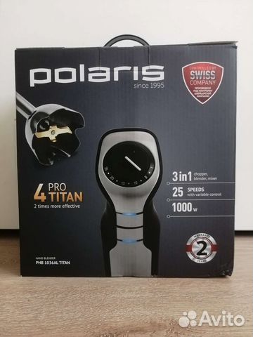 Погружной блендер Polaris PHB 1036AL