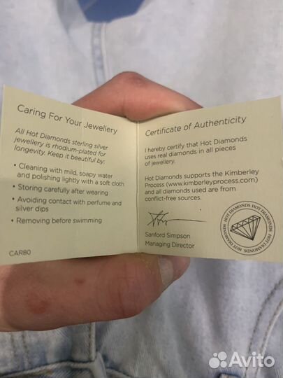 Серьги с алмазами серебро 925 пробы