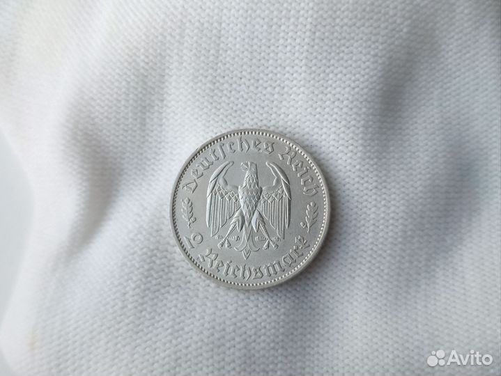 2 марки 1934 Фридрих Шиллер F Германия