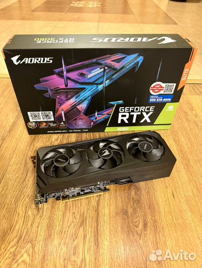 RTX 3060 12gb Gigabyte Elite / Обмен