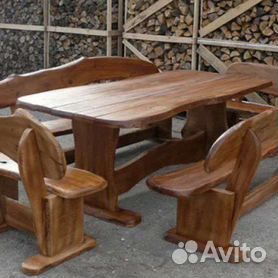 Купить садовую мебель из дерева в Минске