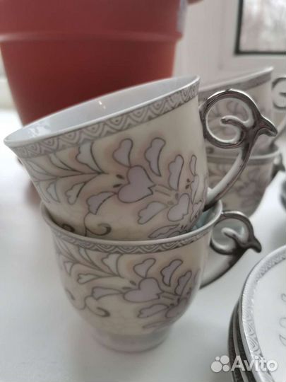 Блюдца. Чайный кофейный сервиз