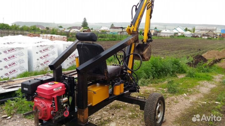 Услуги прицепного мини экскаватор миниэкскаватора