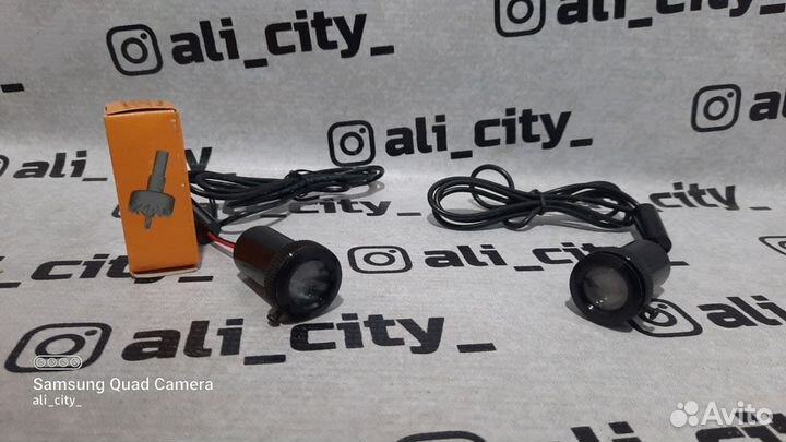 Проекция в двери авто Toyota