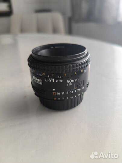 Объектив nikon 50mm f1.8