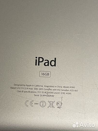 Планшет apple iPad
