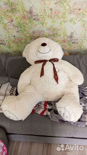 Большая мягкая игрушка медведь
