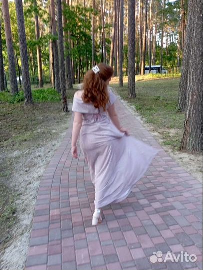 Вечернее платье в пол