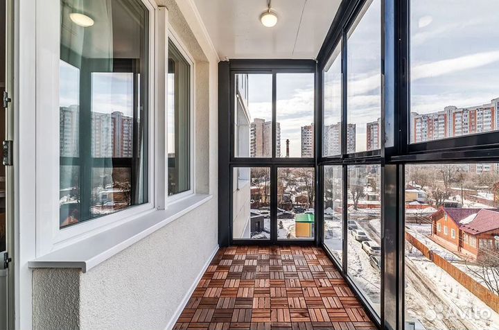 Остекление балконов. Балкон под ключ