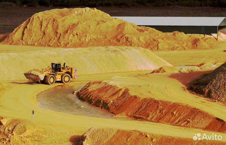 Песок карьерный