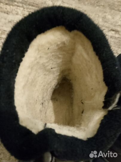 Резиновые сапоги утеплённые 34