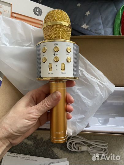 Караоке микрофон wster WS-858 оригинал