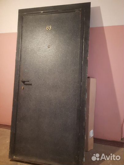 Дверь входная железная бу