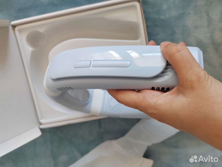 Портативный беспроводной вентилятор на шею