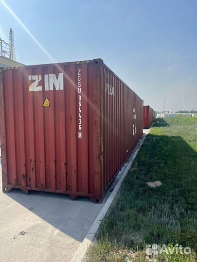 Морской контейнер 40 фут с доставкой без предоплат