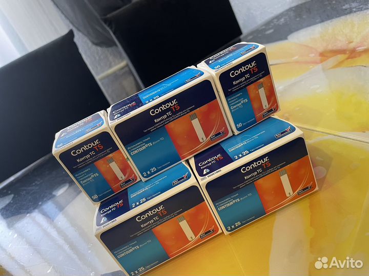 Тест полоски контур тс 50