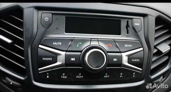 Штатный магнитофон vesta