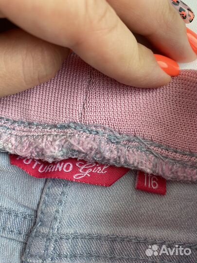 Джинсы для девочки 116