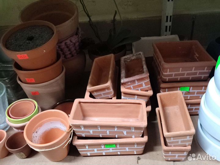 Горшки керамика Германия в ассортименте