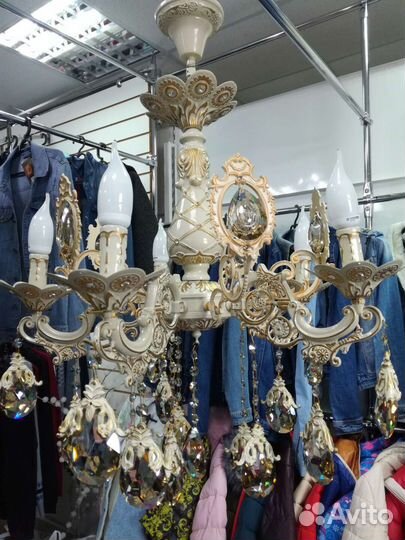 Люстра хрустальная