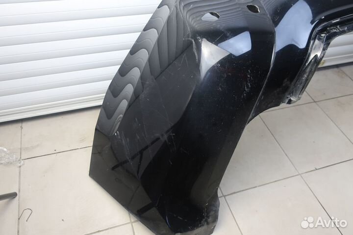 Бампер задний Mitsubishi Pajero Sport 2015)