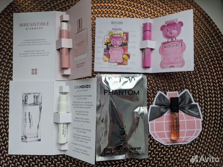 Пробники парфюма и туалетной воды