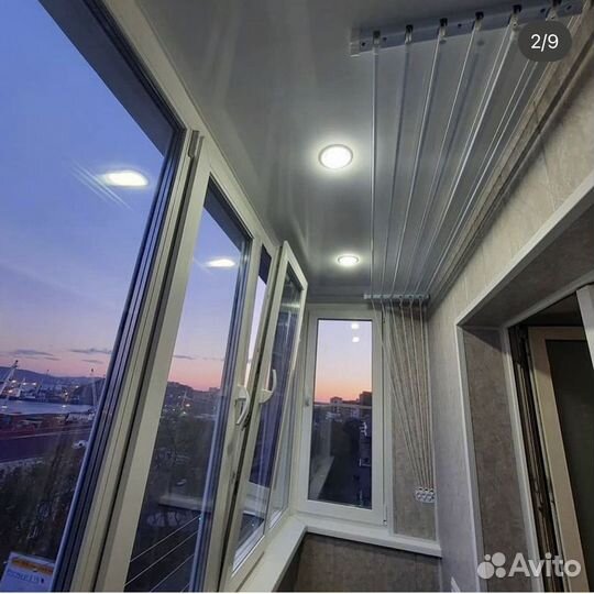 Остекление отделка балконов/лоджий