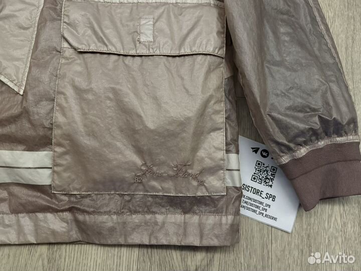 Тренч пуховик Stone Island Microfelt 82/22 L