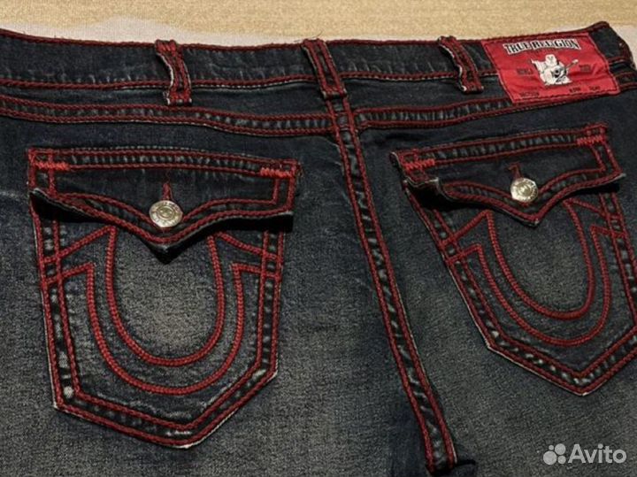 Джинсы true religion широкие оригинал