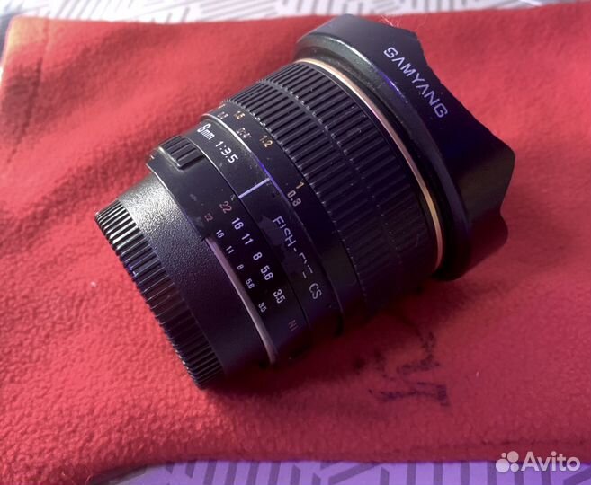 Samyang fisheye 8mm f3.5 nikon