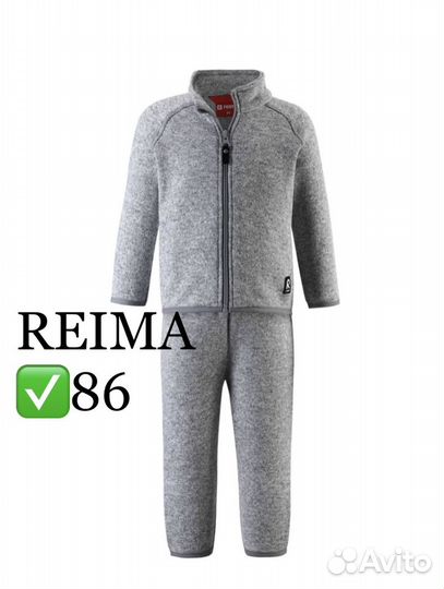 Reima 86/92 поддева/костюм/термобелье флисовый