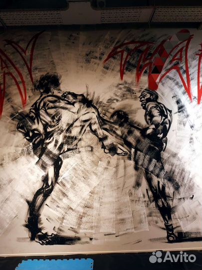 Роспись стен, картины на заказ, обучение