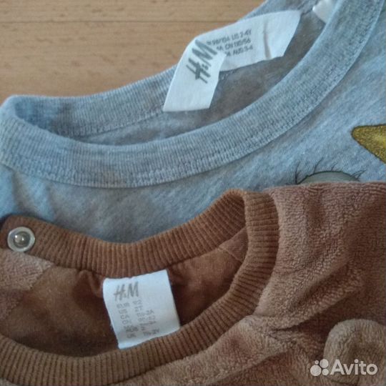Вещи пакетом на мальчика 92р. H&M