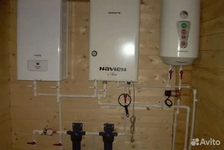 Монтаж отопление водоснабжение