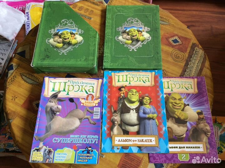 Набор талисманов и журналов Шрек